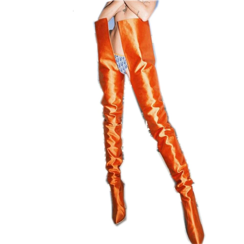 Custom Extreme Long Boots Waist High Crotch Thigh High Boots